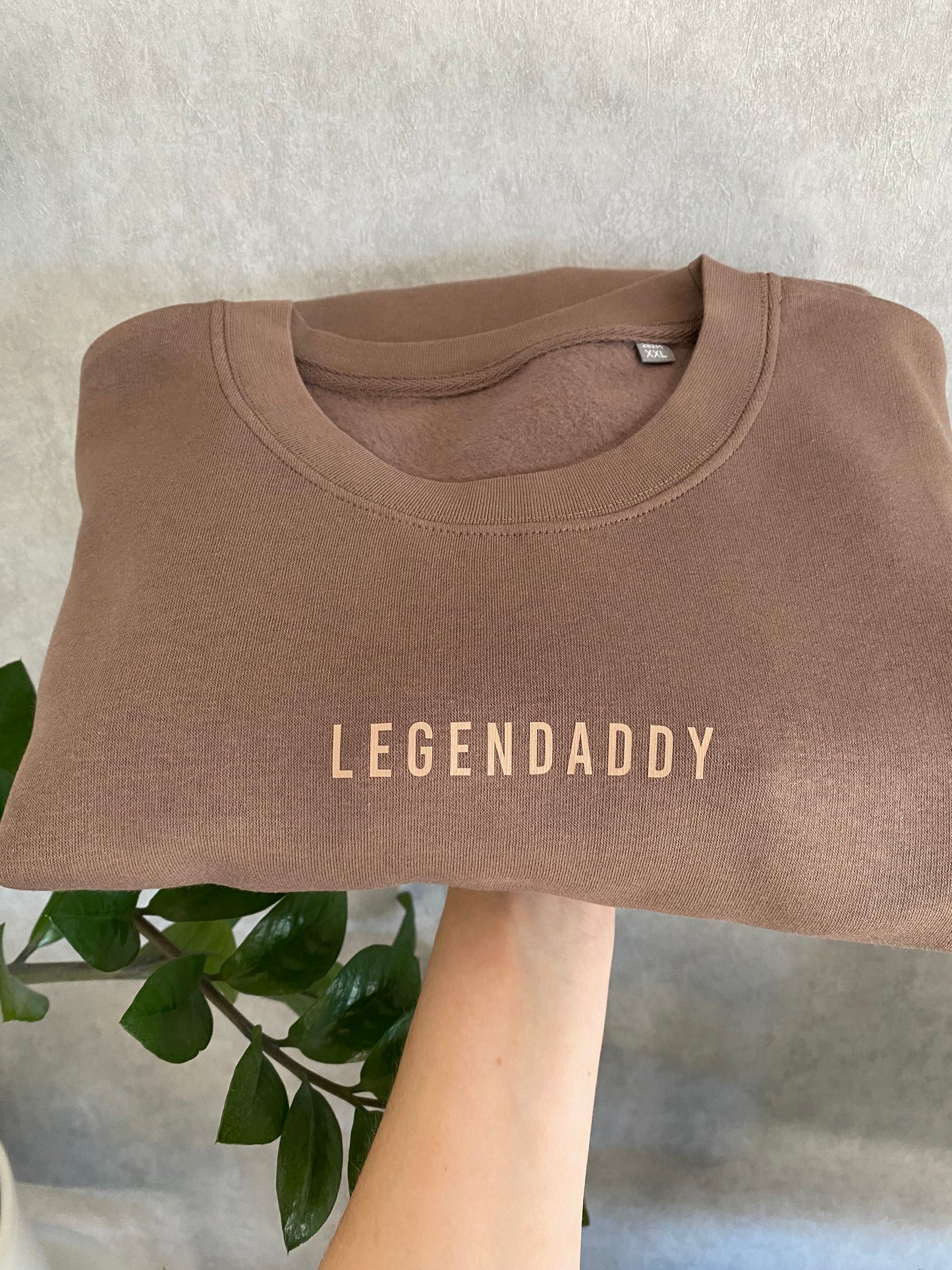 Collegepaita Daddy - Mocca