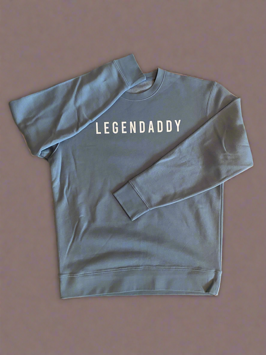 Collegepaita Daddy - Mineral Blue