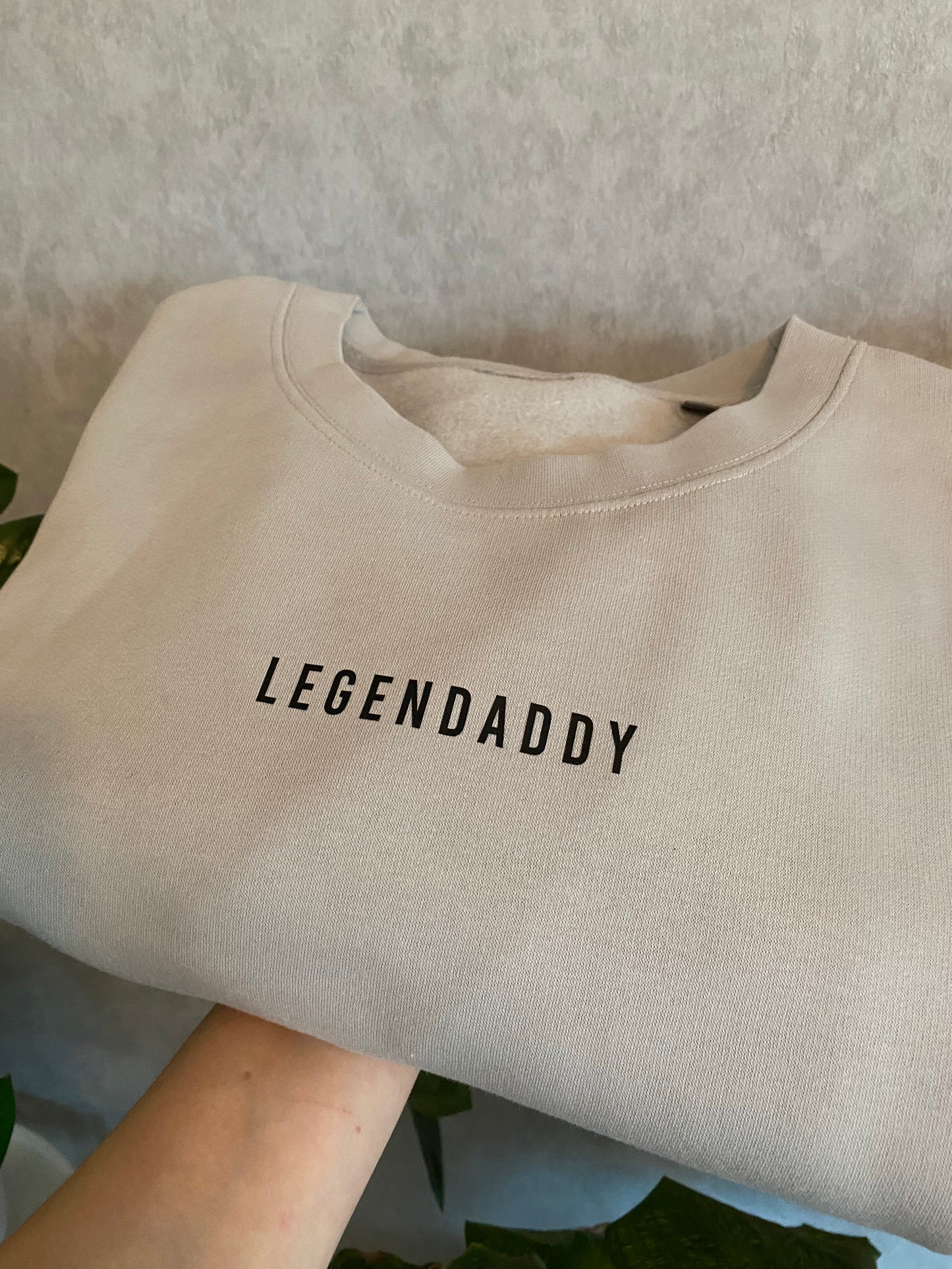 Collegepaita Daddy - Urban Grey