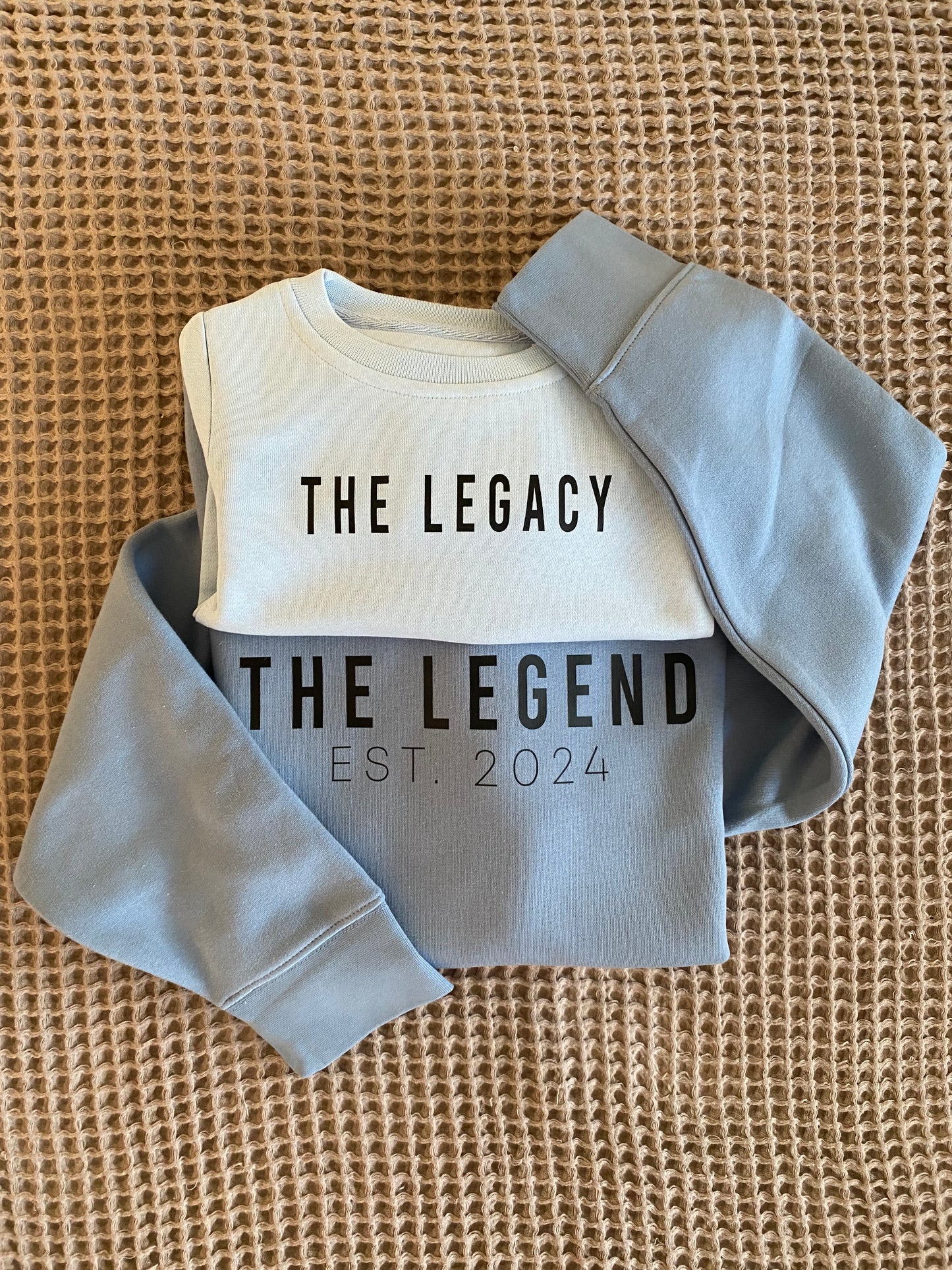 Collegepaita Daddy - Mineral Blue