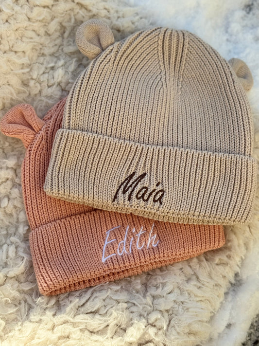 Baby bear beanie