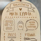 Syntymätaulu Original koivuvaneri